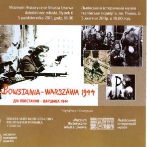 Exhibition "Days of uprising - Warsaw 1944"