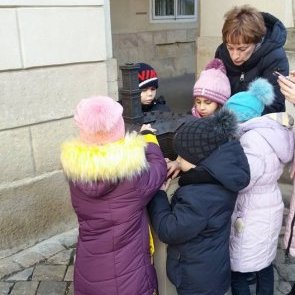 Екскурсія для не зрячих діточок з різних міст України