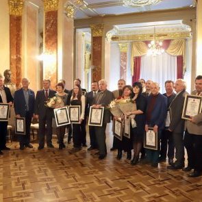 Працівники Львівського історичного музею – переможці обласної премії в галузі культури, літератури, мистецтва, журналістики та архітектури у 2018 році