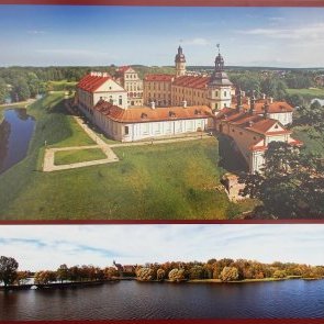 Виставка фотокартин із зображенням будівель і інтер’єрів Несвіжського замку (Білорусія)